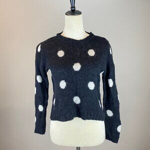Rails Perci Sweater Women's Size Small Polka Dot Wool Alpaca